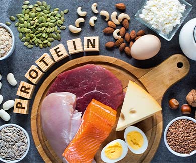 High protein food